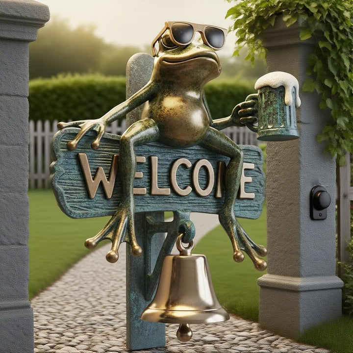 ToadTapper - Chilled Frog Welcome Door Bell