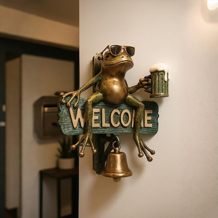 ToadTapper - Chilled Frog Welcome Door Bell