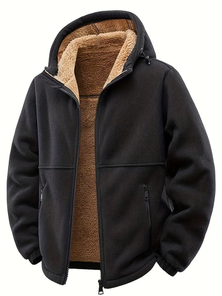 Rickelton - Winter Hooded Jacket With Front Pocket