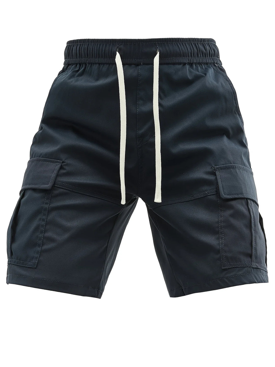 Lewand - Elegant Loose Fit Cargo Shorts With Side Pocket
