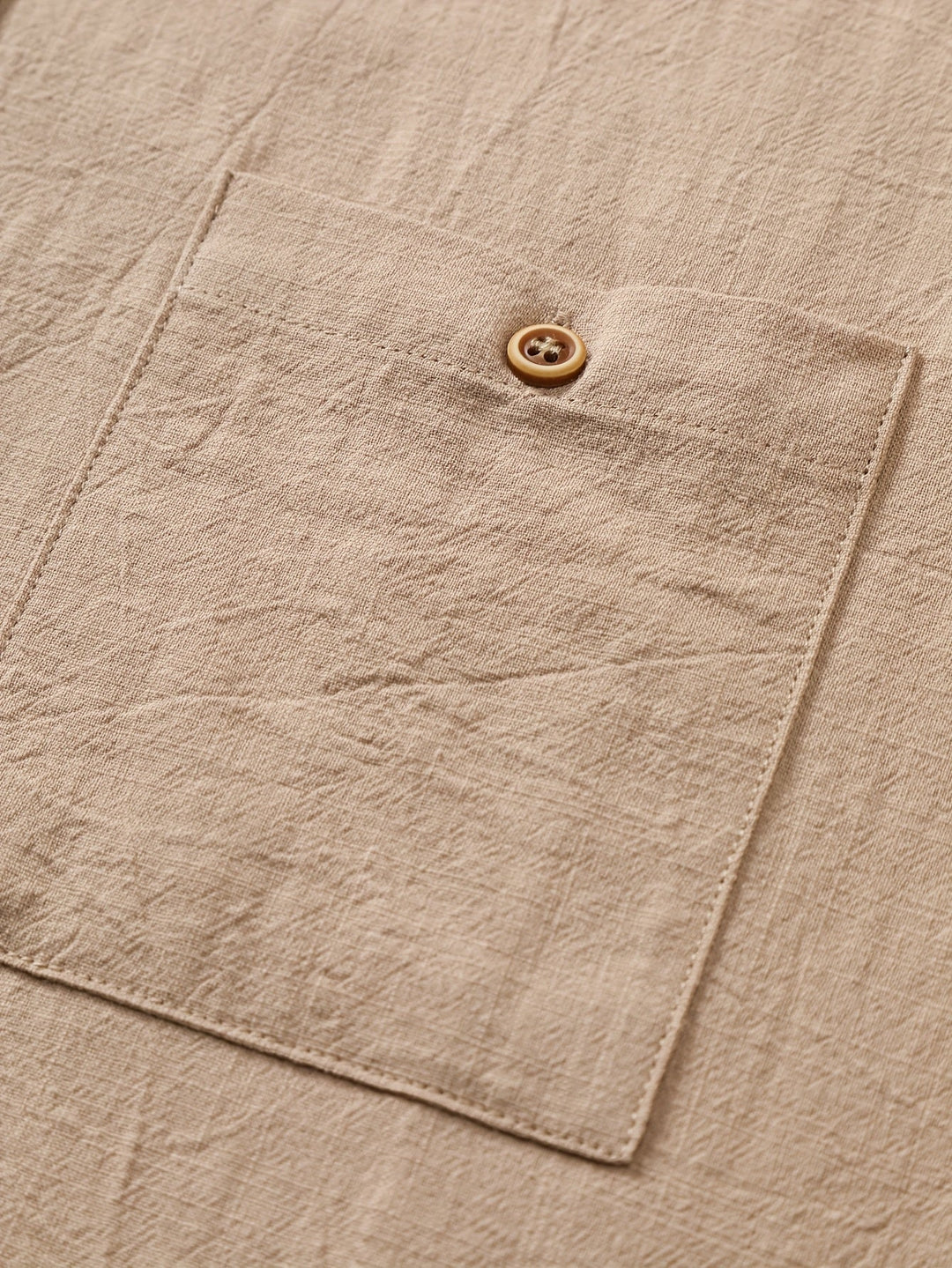 Tejada - Casual Cotton Shirt With Pocket