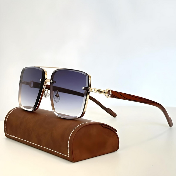 VintEdge - Retro Square Sunglasses