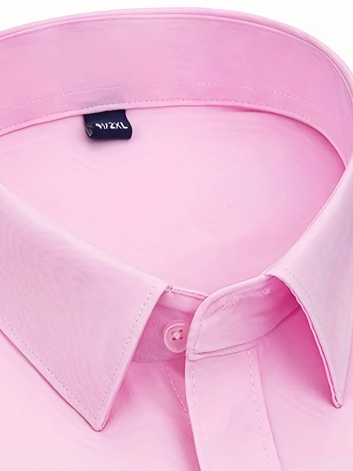 Ezra - Elegant Slim Fit Shirt With Button