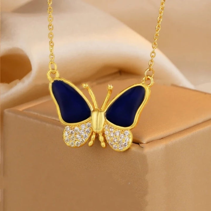 Celestafly - Color Changing Butterfly Necklace