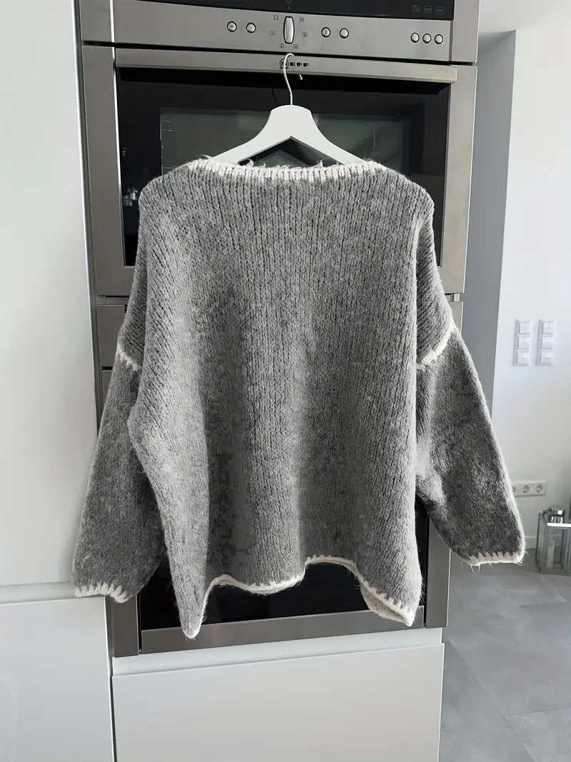 Usalda - Long Sleeve Knitted Sweater