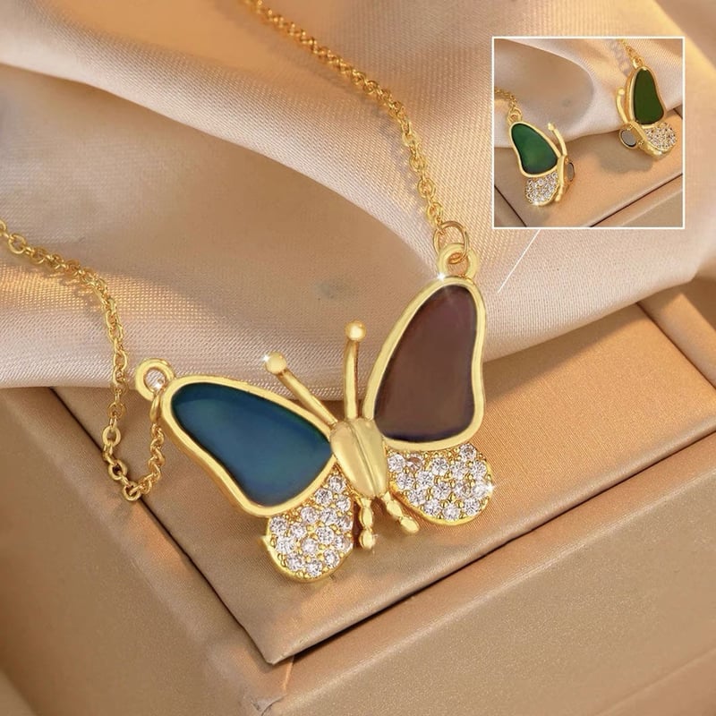 Celestafly - Color Changing Butterfly Necklace