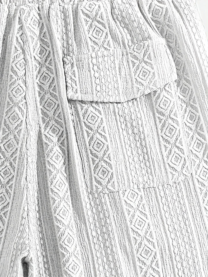 Andrew - Adjustable Drawstring Waist Shorts