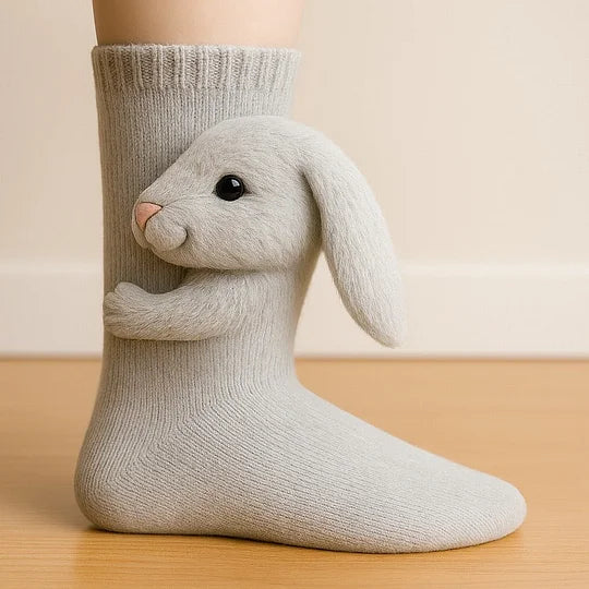 CozyCritters - Knitted Animal Cozy Socks
