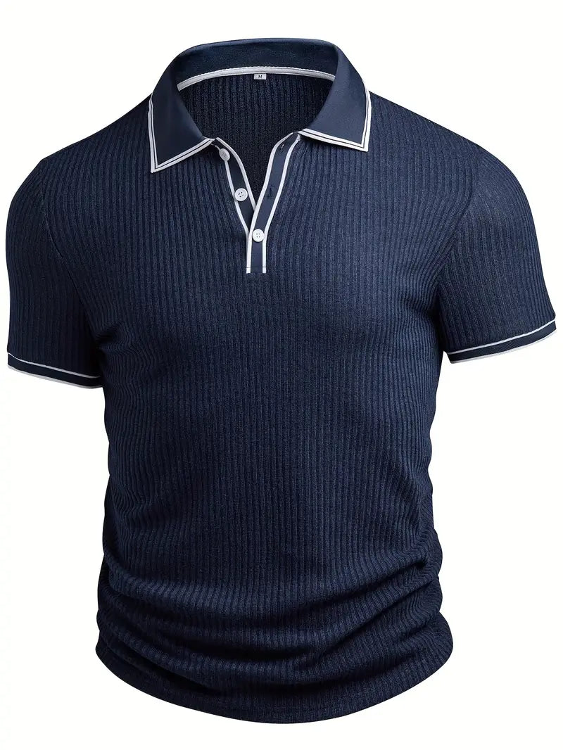 Orestis - Elegant Short Sleeve Polo Shirt