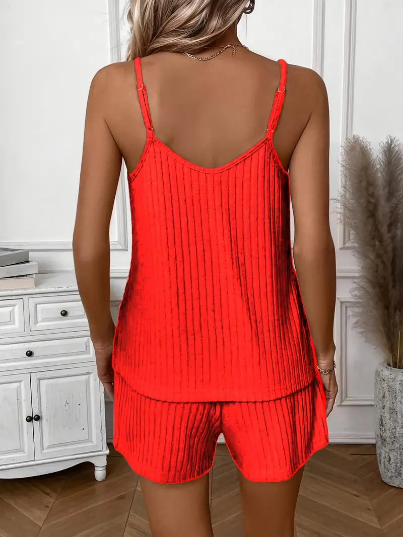 Isalie - Sleeveless Two Piece Set