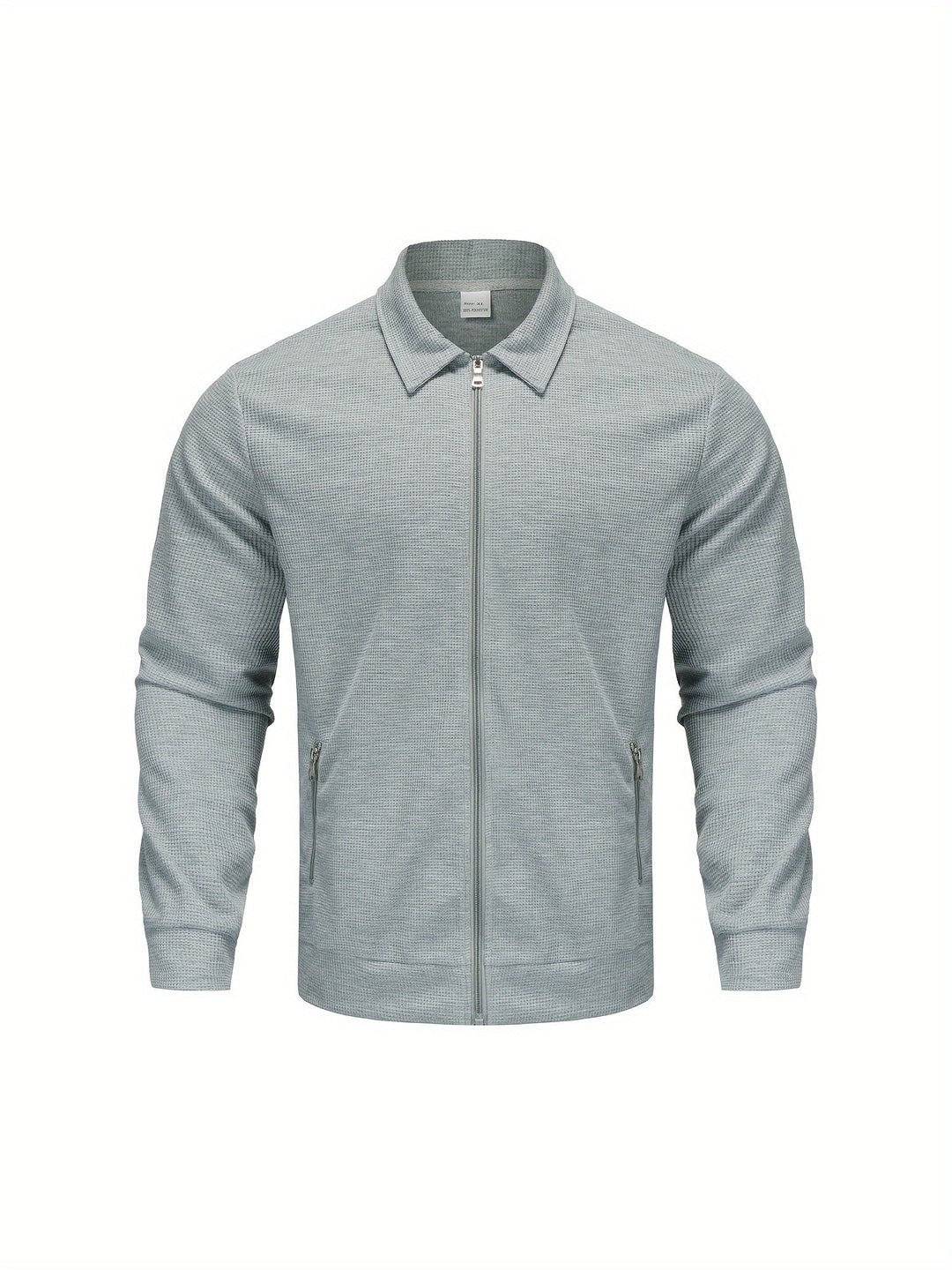 Marvin - Casual Polyester Zip-Up Jacket
