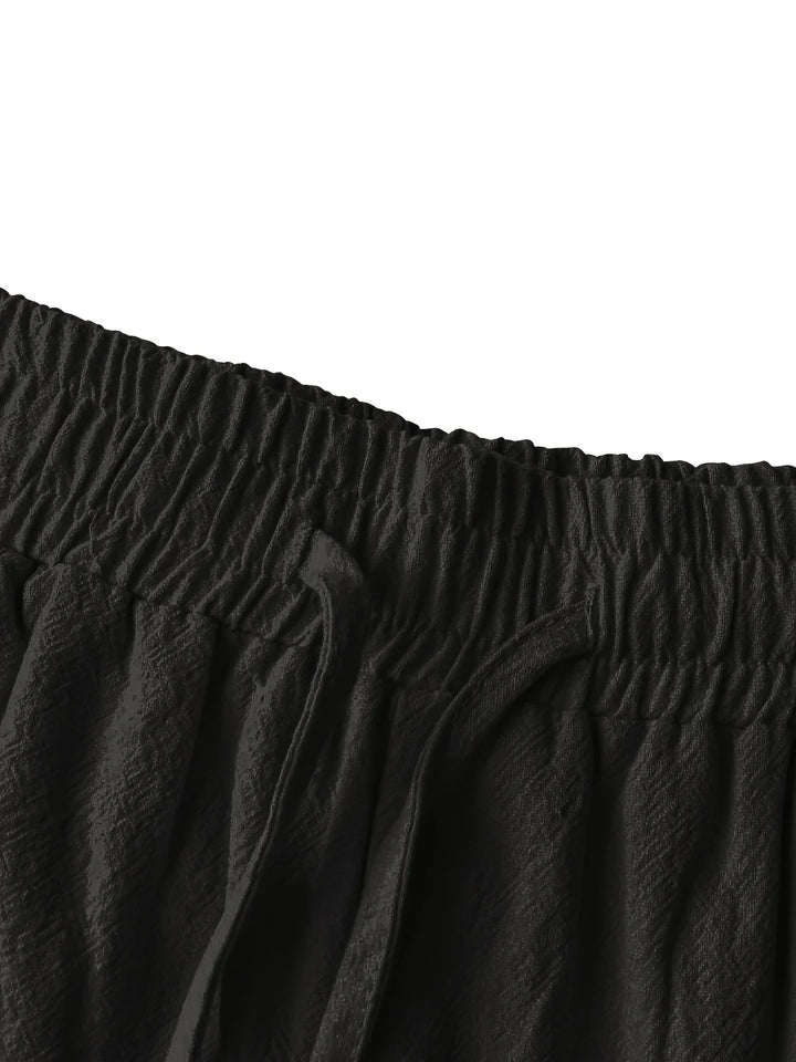 Callan - Casual Linen Shorts With Pocket