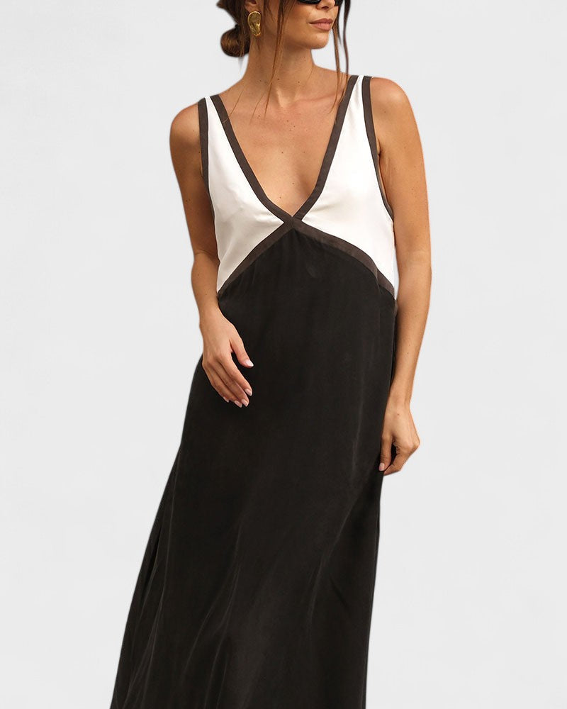 Vida - Elegant Sleeveless Long Dress