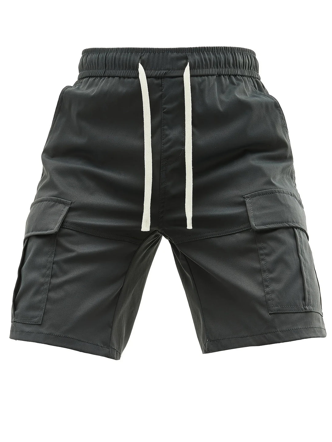 Lewand - Elegant Loose Fit Cargo Shorts With Side Pocket