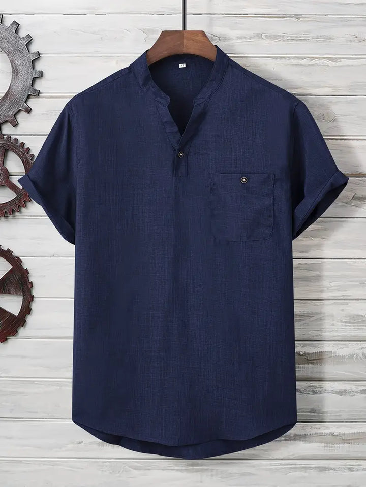 Kieth - Short Sleeve Shirt With Front Pocket