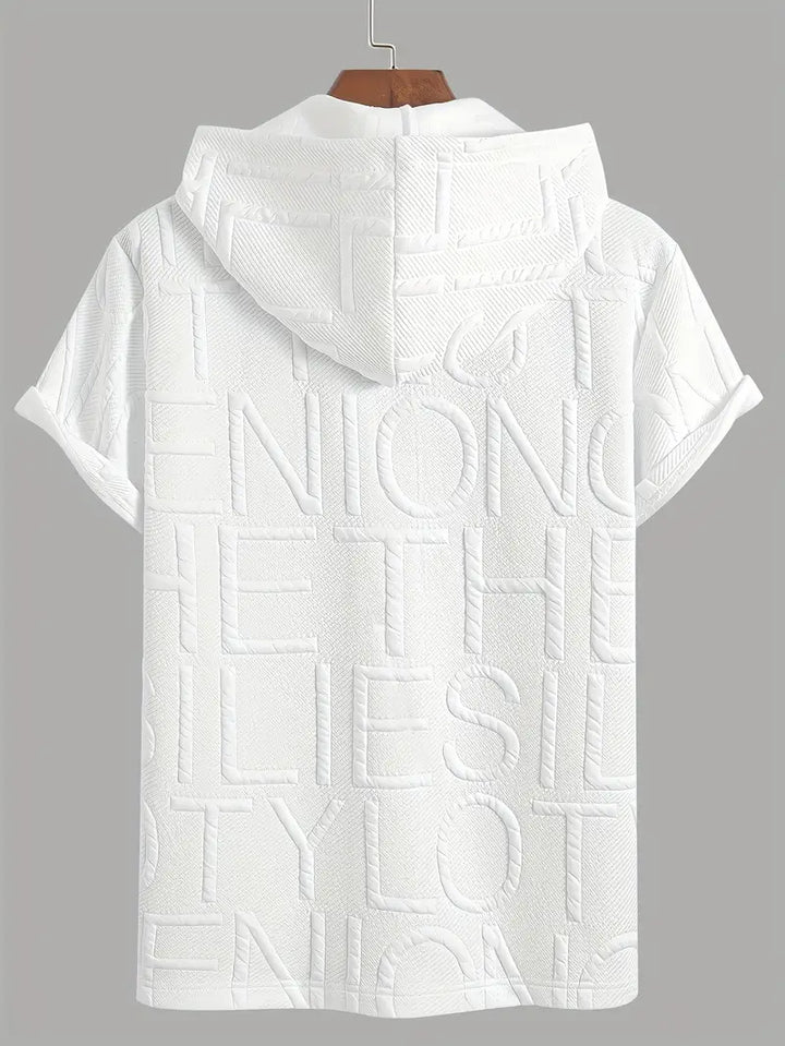 Henryk - Elegant Short Sleeve Hooded With Zipper