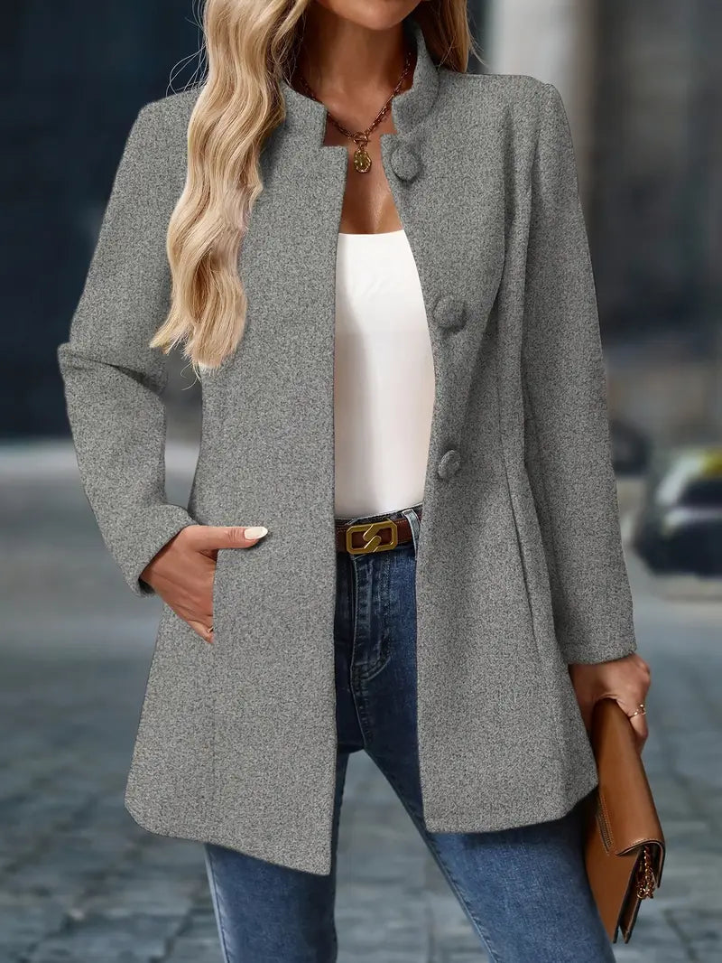 Enrietta - Fashionable Single Breasted Blazer