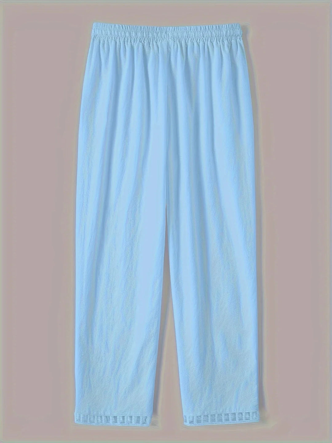 Tracey - Contrast Trim Cropped Pants