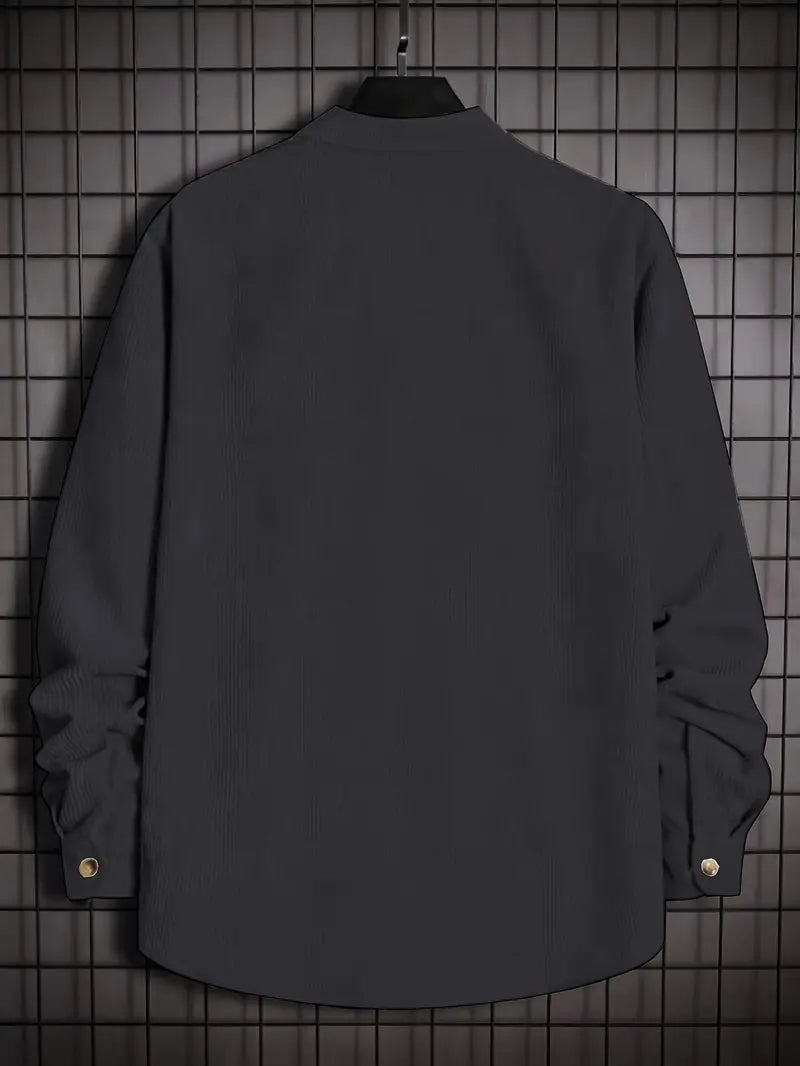 Podolak - Autumn And Winter Long Sleeved Shirt With Loose Trousers