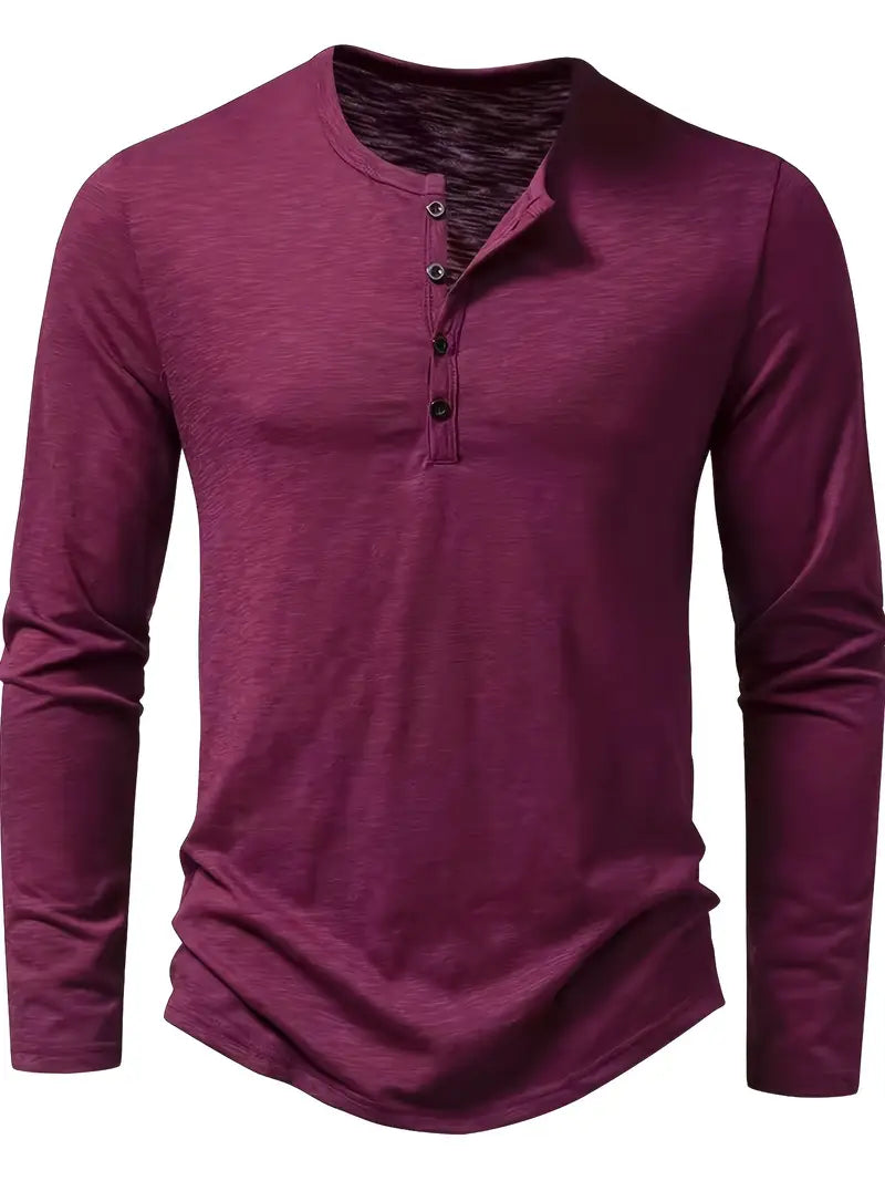 Wyatt - Stylish Long Sleeve Shirt