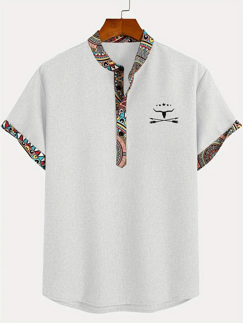 Murat - Elegant Short Sleeve Shirt