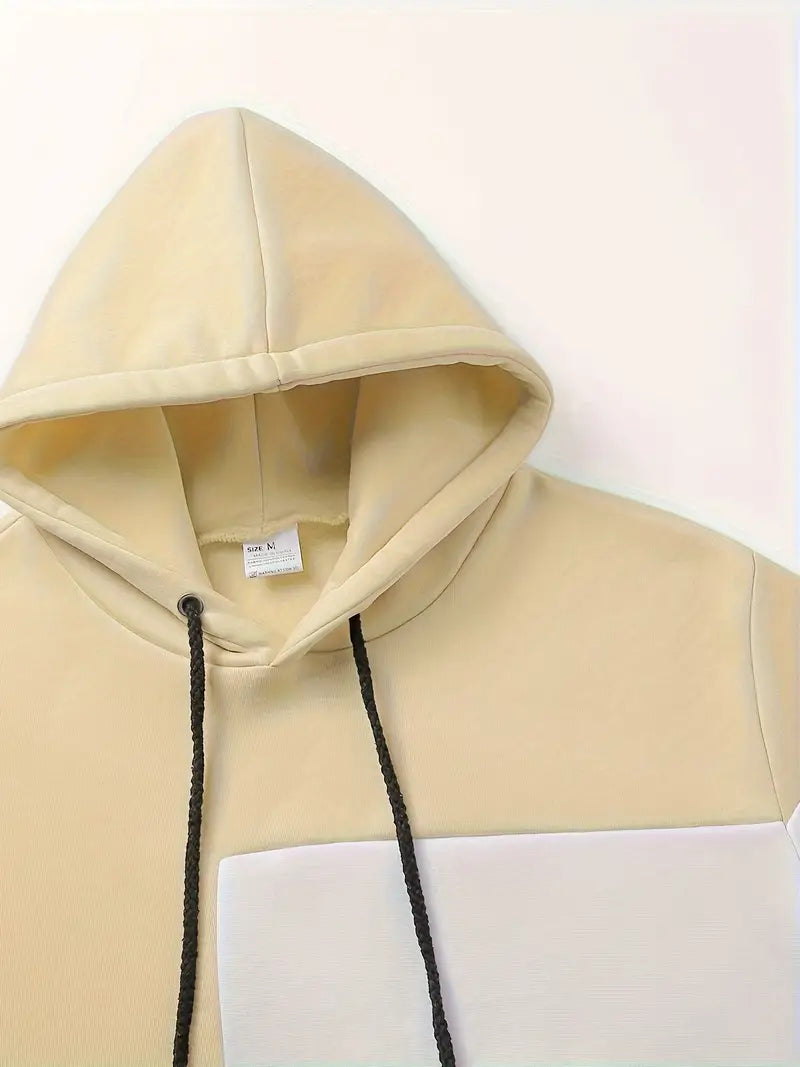 Tigran - Stylish Patchwork Hoodie