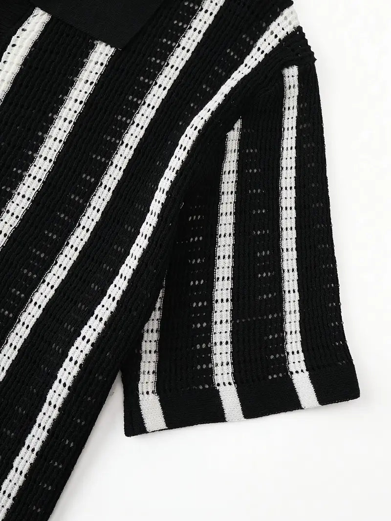 Cordell - Breathable Short Sleeve Sweater