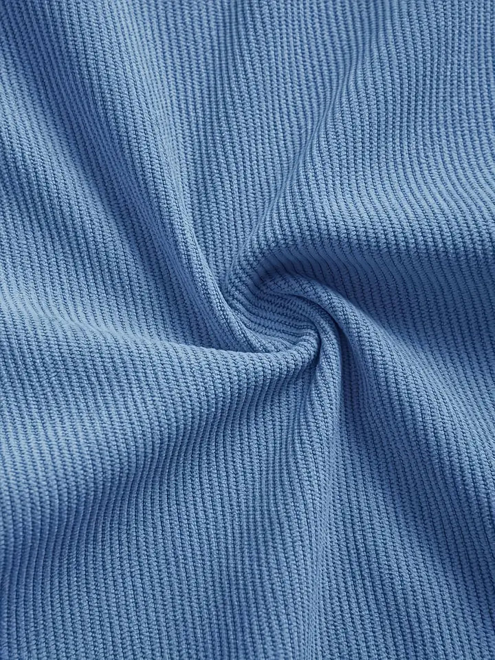 Rickey - Casual Corduroy Button-Up Shirt