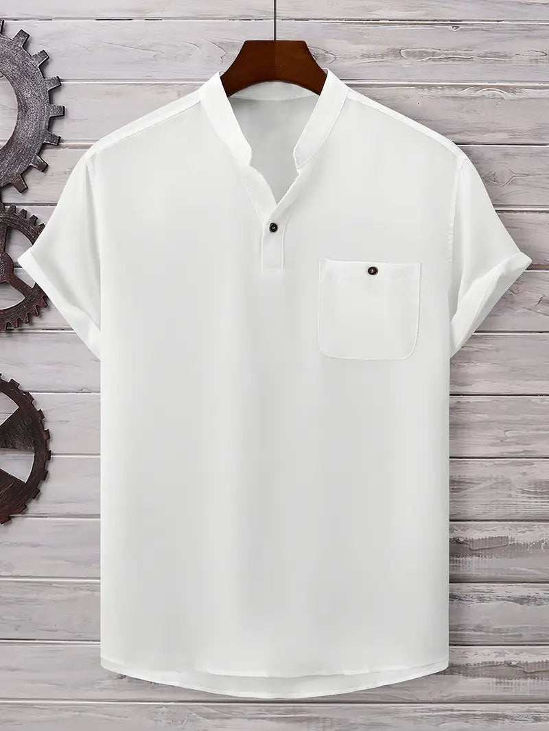 Kieth - Short Sleeve Shirt With Front Pocket