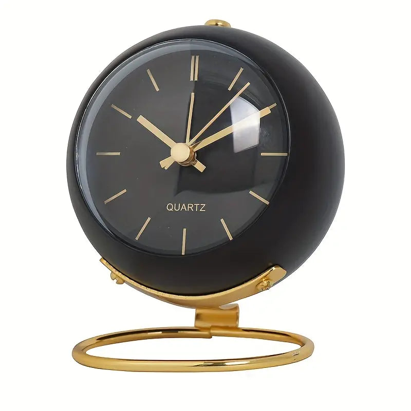 NordAura - Silent Nordic-Inspired Desk Clock For Home Decor