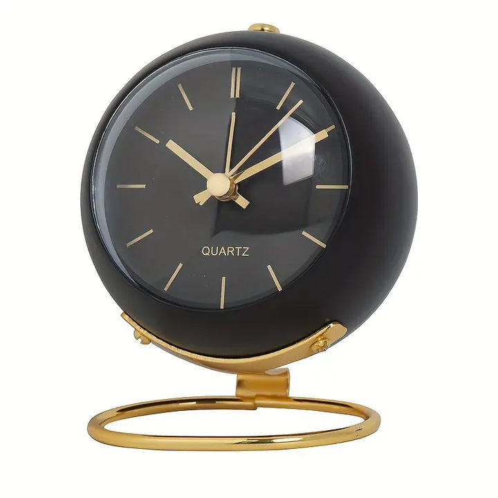 NordAura - Silent Nordic-Inspired Desk Clock For Home Decor