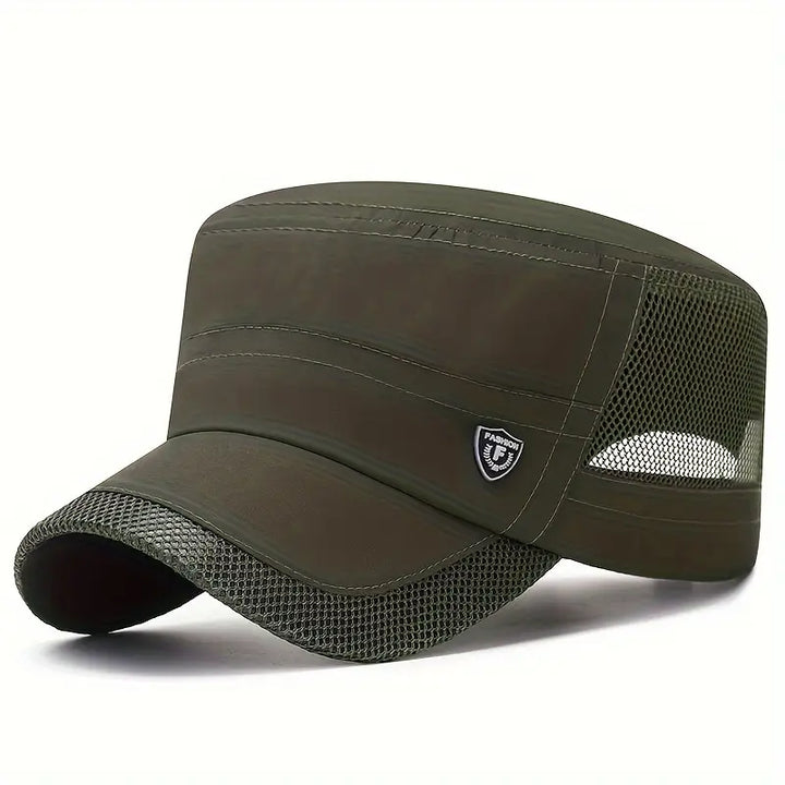Miron - Breathable Mesh Quick Drying Flat Top Cap