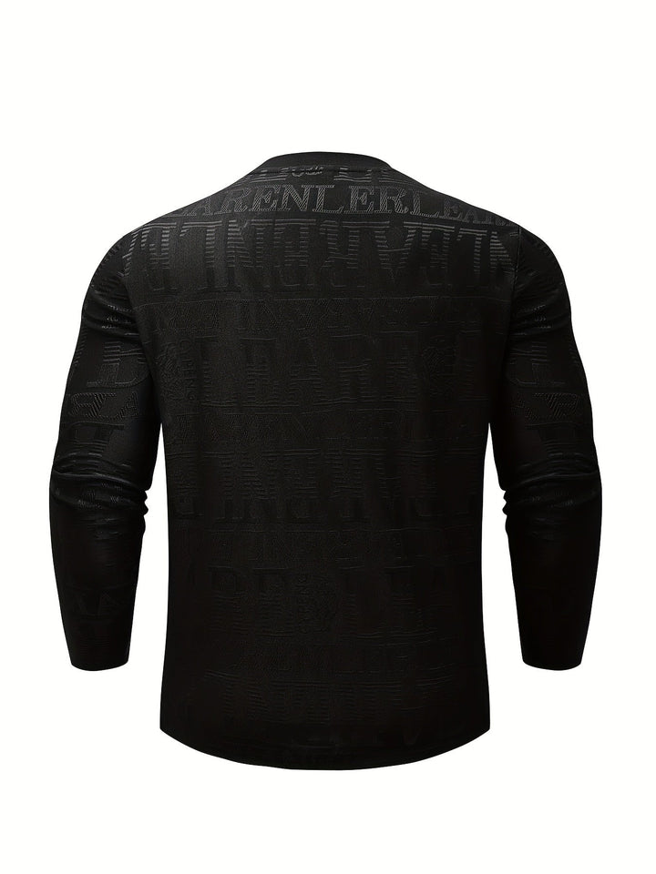 Yildiz - Long Sleeve Shirt With Geometric Design