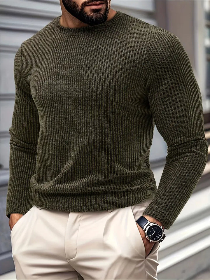 Kaufman - Casual Long Sleeve Knitted Sweater