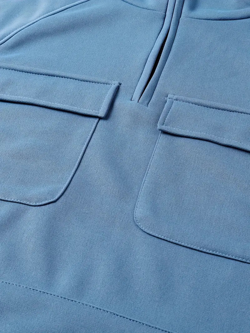 Bieber - Comfortable Multi Pocket Hoodie