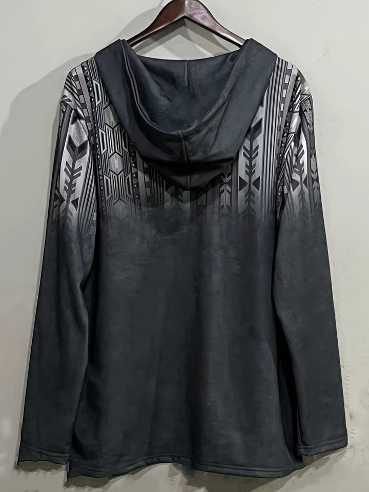 Sandeep - Casual 3D Printed Hoodie