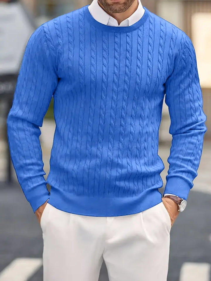 Jonty - Knitted Long Sleeve Turtleneck Sweater