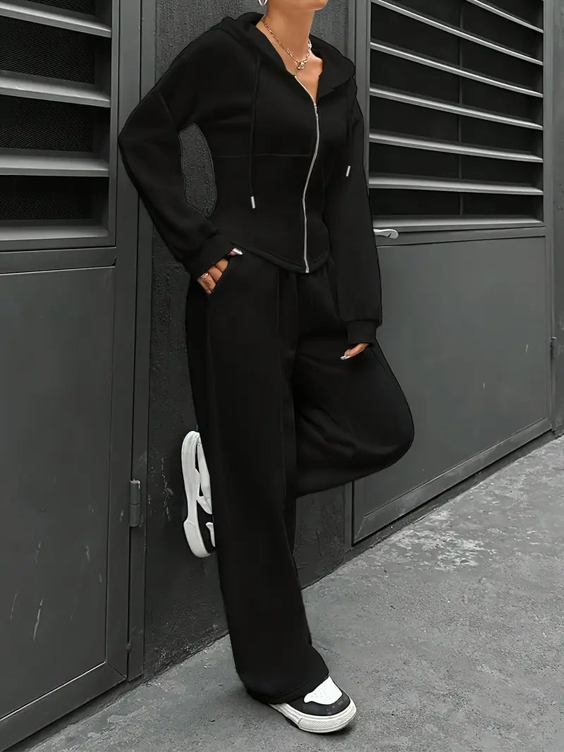 Nanci - Casual Long Sleeve Two Piece Set