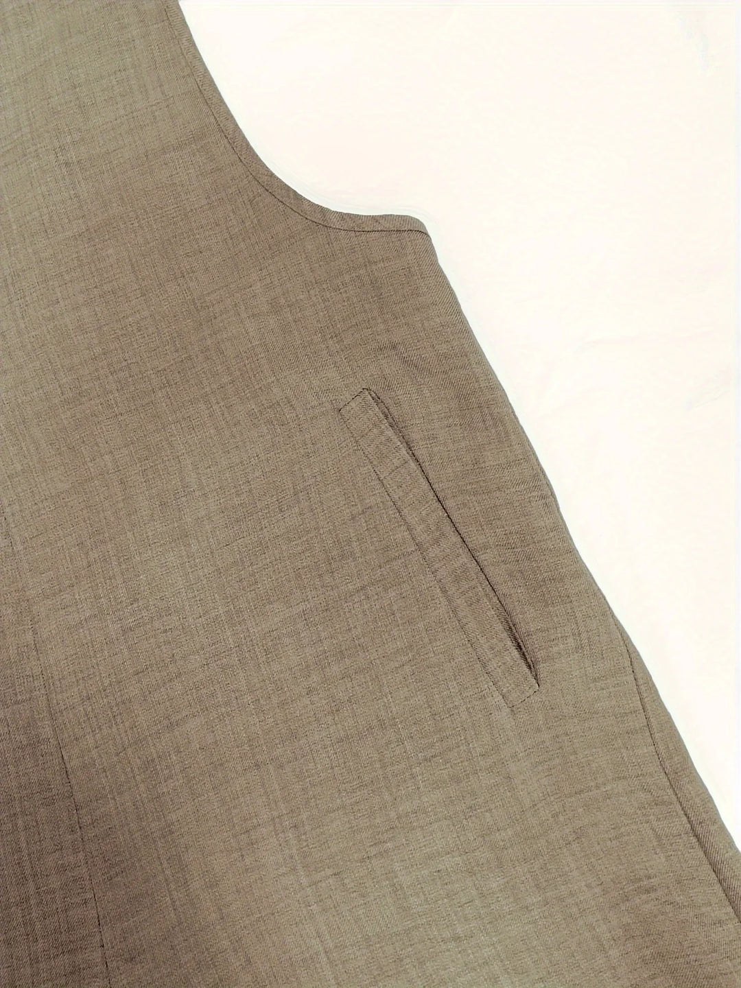 Annia - Casual Wide Leg Overalls With Pockets