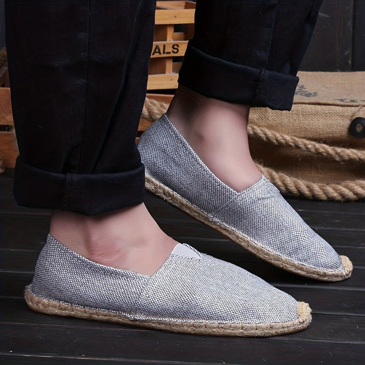 Pelka - Breathable Slip-On Graffiti Espadrilles