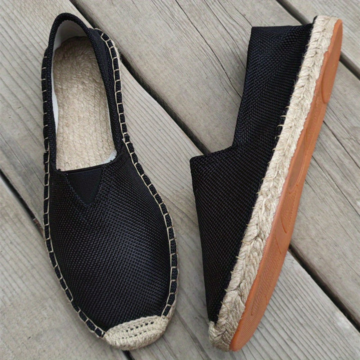 Pelka - Breathable Slip-On Graffiti Espadrilles