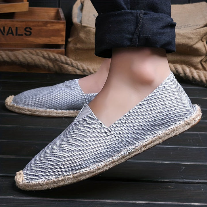 Pelka - Breathable Slip-On Graffiti Espadrilles
