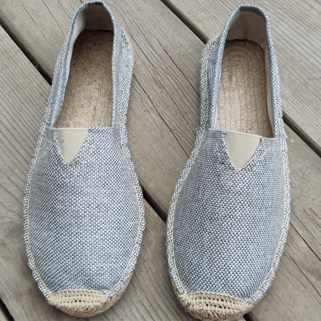 Pelka - Breathable Slip-On Graffiti Espadrilles