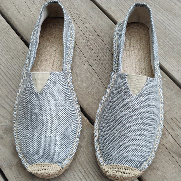 Pelka - Breathable Slip-On Graffiti Espadrilles