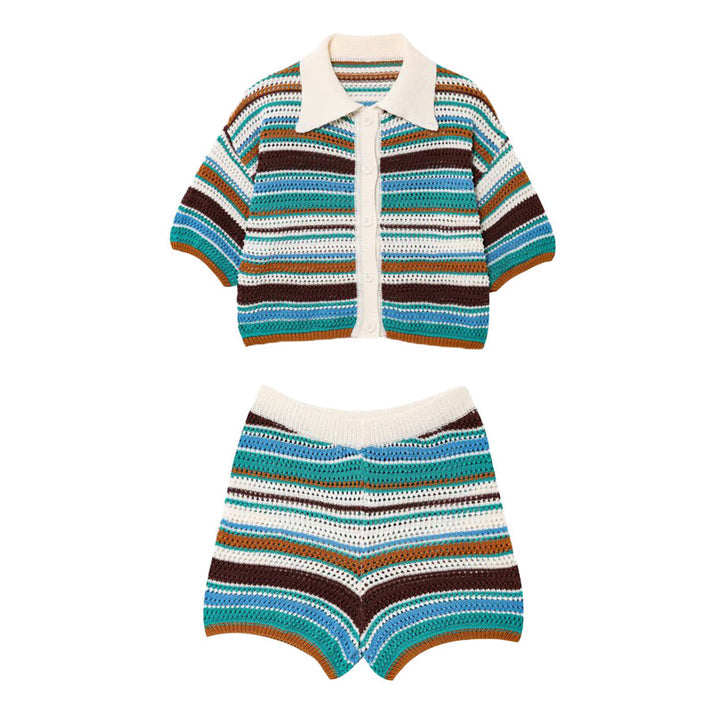 Efstratia - Crochet Two Piece Set