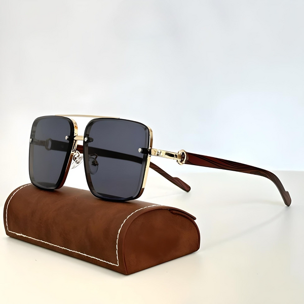 VintEdge - Retro Square Sunglasses