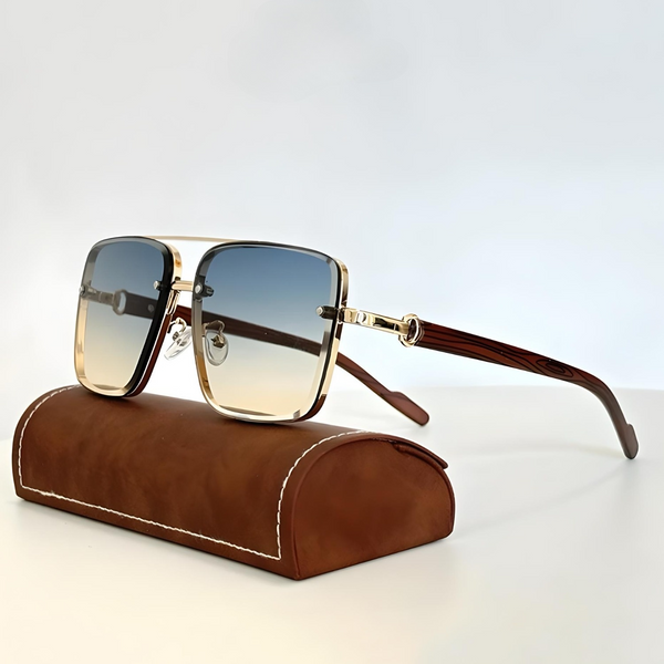 VintEdge - Retro Square Sunglasses