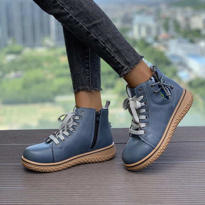 Noline - Comfortable Lace Up Ankle Boot