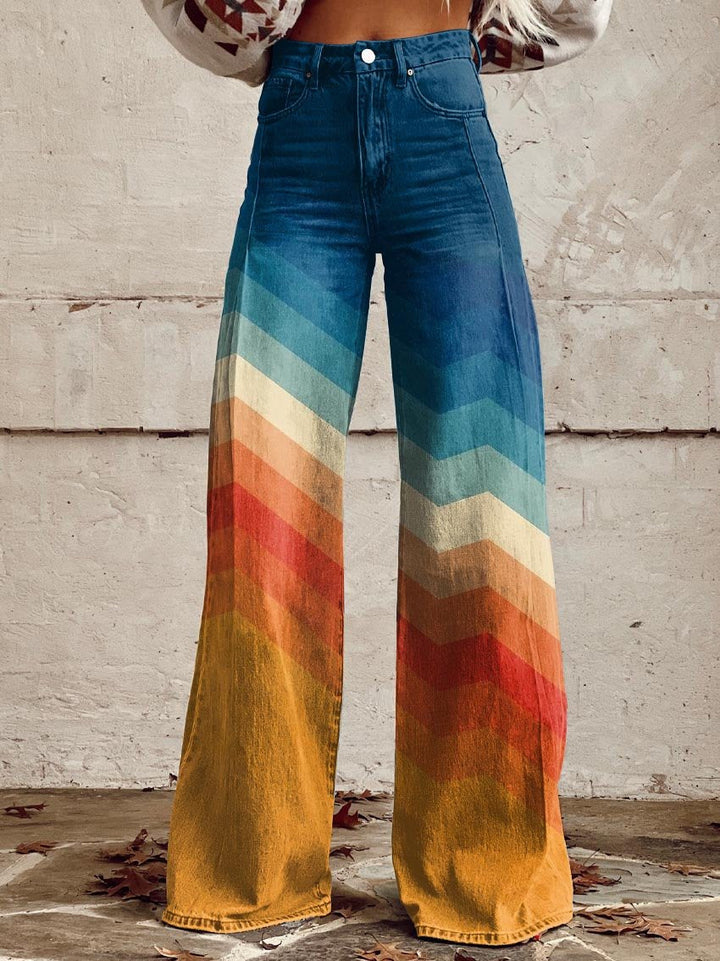 DESIA - RETRO HERRINGBONE PANTS