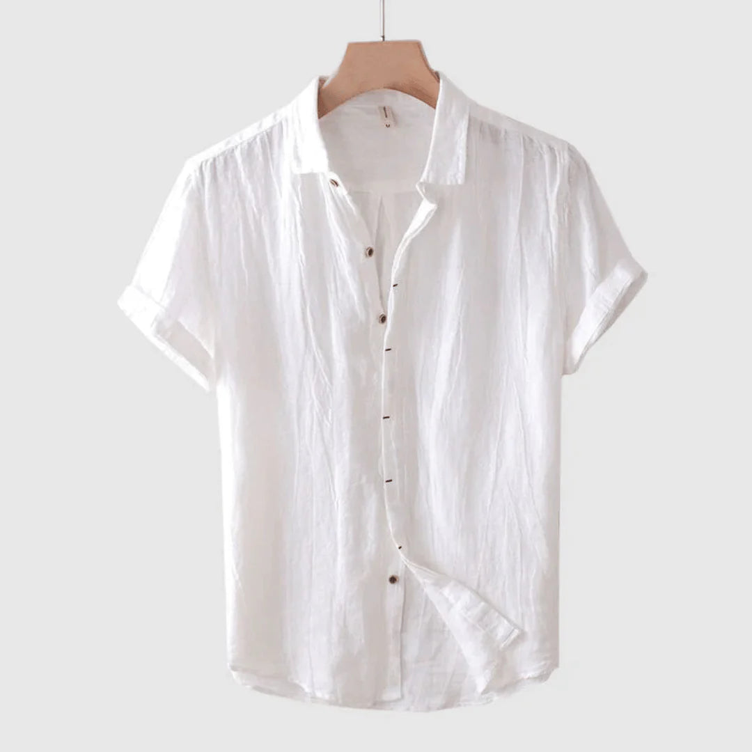 Kieron - Stylish Short Sleeve Shirt With Button